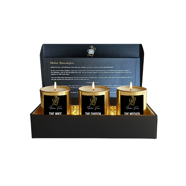 Mary's Triune Candle Gift Set – Intuition Flames